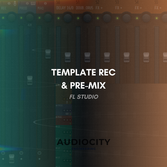 Template Fl Studio - Rec/Pré-mix